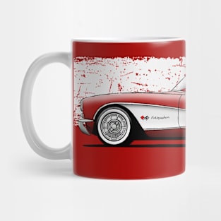 Classic american sports car Mug